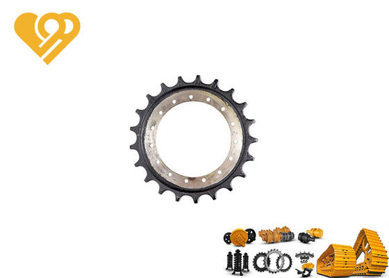 Caterpillar E120B Track Drive Sprocket with G33MnCrMo5 Material and HRC48-54 Hardness ISO9001 Certified