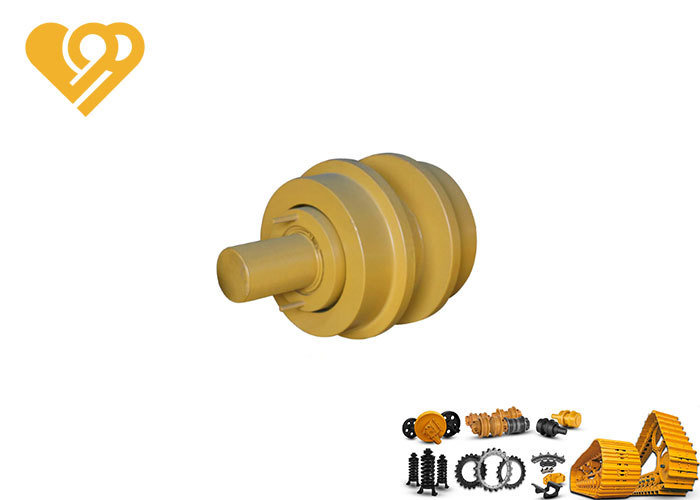 50Mn Steel Track Carrier Roller with 40MnB Material and Smooth Finish for Heavy Duty Excavator Undercarriage
