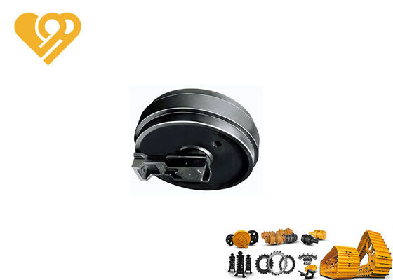 Kwaliteit Duurzame en langdurige D7G Bulldozer Bulldozer OEM Onderstel Spare delen Smeed staal Front Idler Assembly Met Warmtebehandeling fabriek