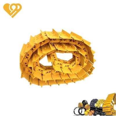 Kwaliteit D155 D150 Super Heavy Duty Mining Track Chain Link Assembly met 35MnBH staal 228,6 mm pitch en HRC 40-55 hardheid fabriek