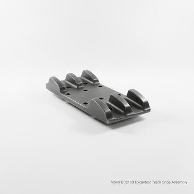 Kwaliteit Volvo EC210B Graafmachine Rupsplaat Assemblage Gesmeed 23MnB Staal Triple Grouser 190mm Spoed Onderstel Onderdeel fabriek