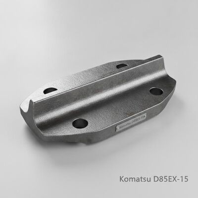 Kwaliteit Komatsu D85EX-15 Bulldozer Rupsschoen Assemblage Gesmeed 25MnB Staal met 203mm Spoed en Enkel Grondplaat Ontwerp fabriek